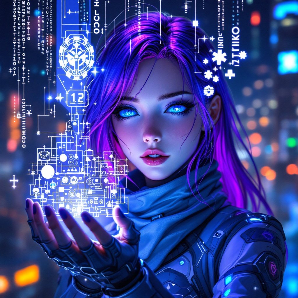 ZOKIRA Game Character - Cyberpunk